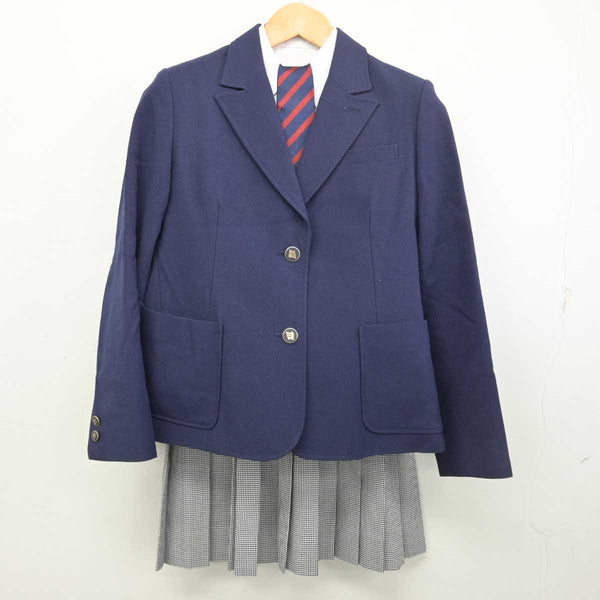 ホットセール 口コミ 中古】愛知県 名東高等学校 女子制服 4点 (ブレザー・シャツ 学生服