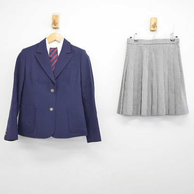 【中古】愛知県 名東高等学校 女子制服 4点 (ブレザー・シャツ・スカート) sf077686