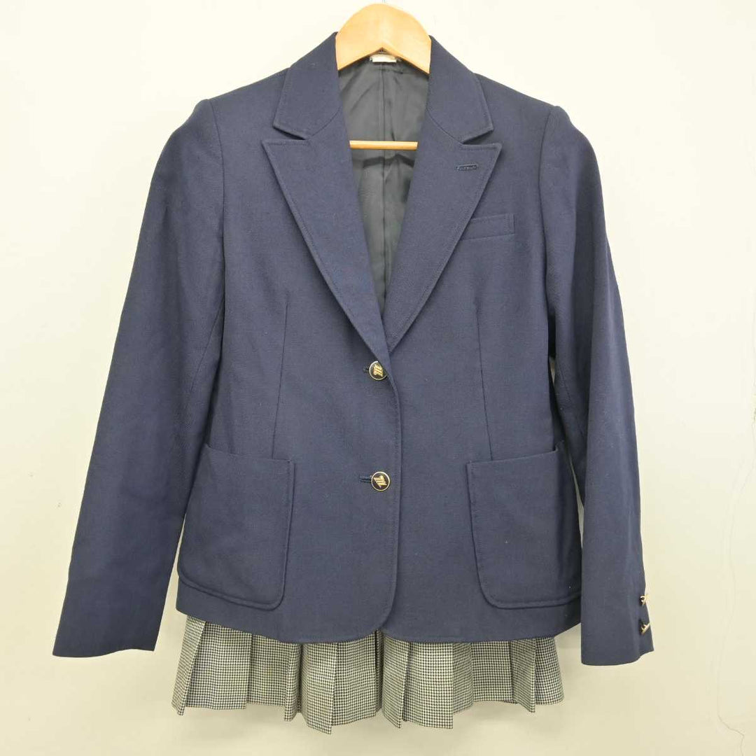 中古】愛知県 名東高等学校 女子制服 2点 (ブレザー・スカート 中古】愛知県 名東高等学校 女子制服 2点 (ブレザー・スカート
