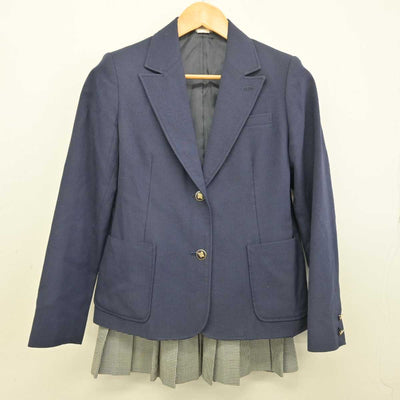 【中古】愛知県 名東高等学校 女子制服 2点 (ブレザー・スカート) sf077687