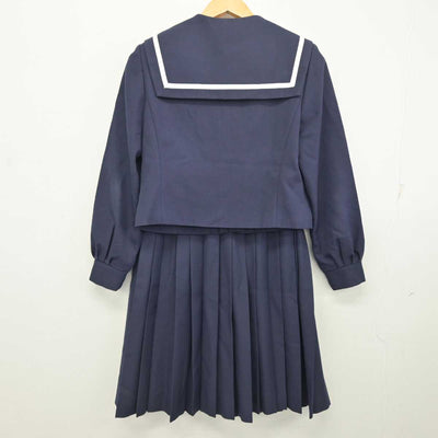 【中古】愛知県 神沢中学校 女子制服 2点 (セーラー服・スカート) sf077710