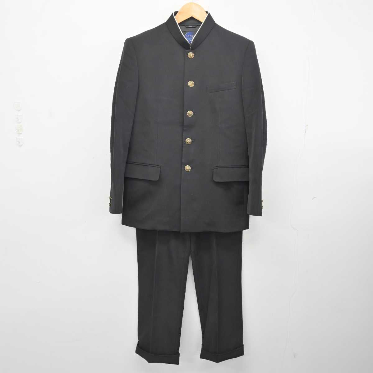 【中古】愛知県 神沢中学校 男子制服 3点 (学ラン・ズボン・ズボン) sf077712