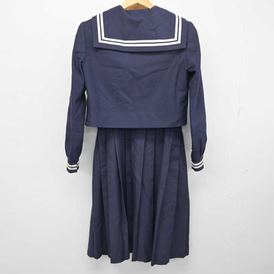 【中古】熊本県 菊陽中学校 女子制服 2点 (セーラー服・ジャンパースカート) sf077720