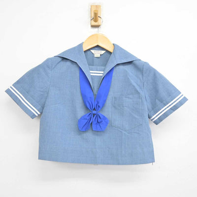 【中古】熊本県 菊陽中学校 女子制服 3点 (セーラー服・スカート) sf077722