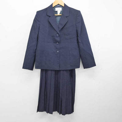 【中古】埼玉県 瓦葺中学校 女子制服 2点 (ブレザー・スカート) sf077735