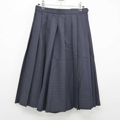 【中古】福岡県 福岡市内中学標準服 女子制服 4点 (ブレザー・シャツ・スカート) sf077762