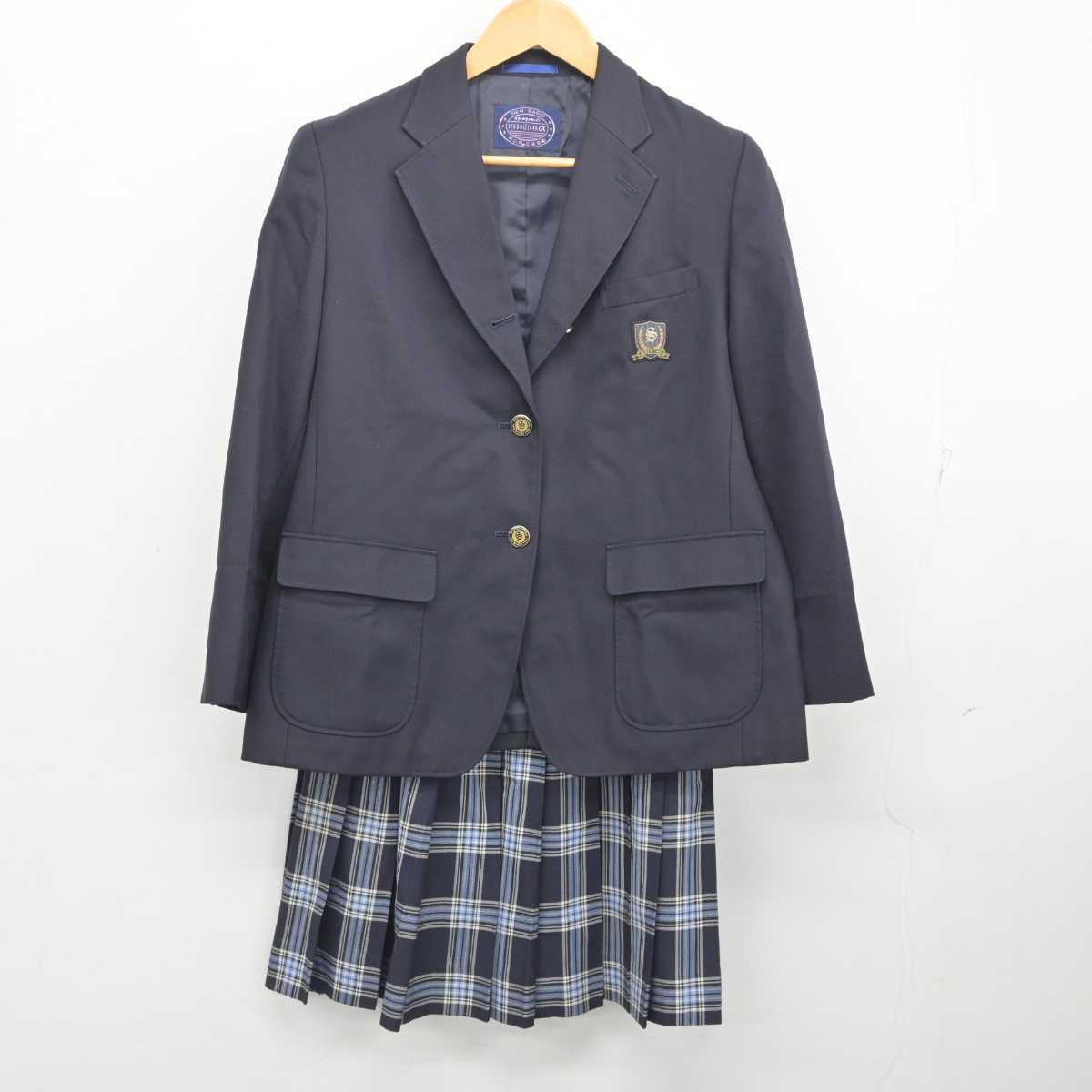 【中古】東京都 修徳中学校・高等学校 女子制服 3点 (ブレザー・スカート) sf077763