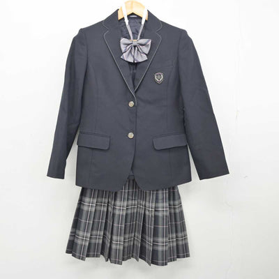 【中古】東京都 保谷高等学校 女子制服 4点 (ブレザー・スカート) sf077764