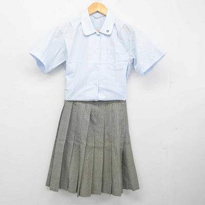 【中古】東京都 都立第四商業高等学校/旧制服 女子制服 2点 (シャツ・スカート) sf077766