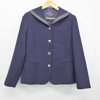 【中古】大阪府 宣真高等学校 女子制服 2点 (ブレザー・ジャンパースカート) sf077767