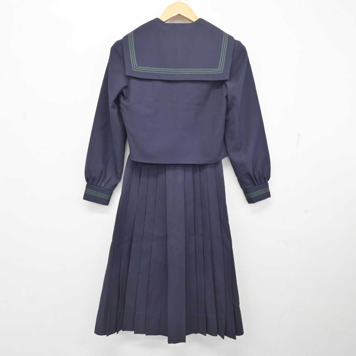 【中古】大阪府 大阪成蹊女子高等学校/旧制服 女子制服 4点 (セーラー服・スカート) sf077770