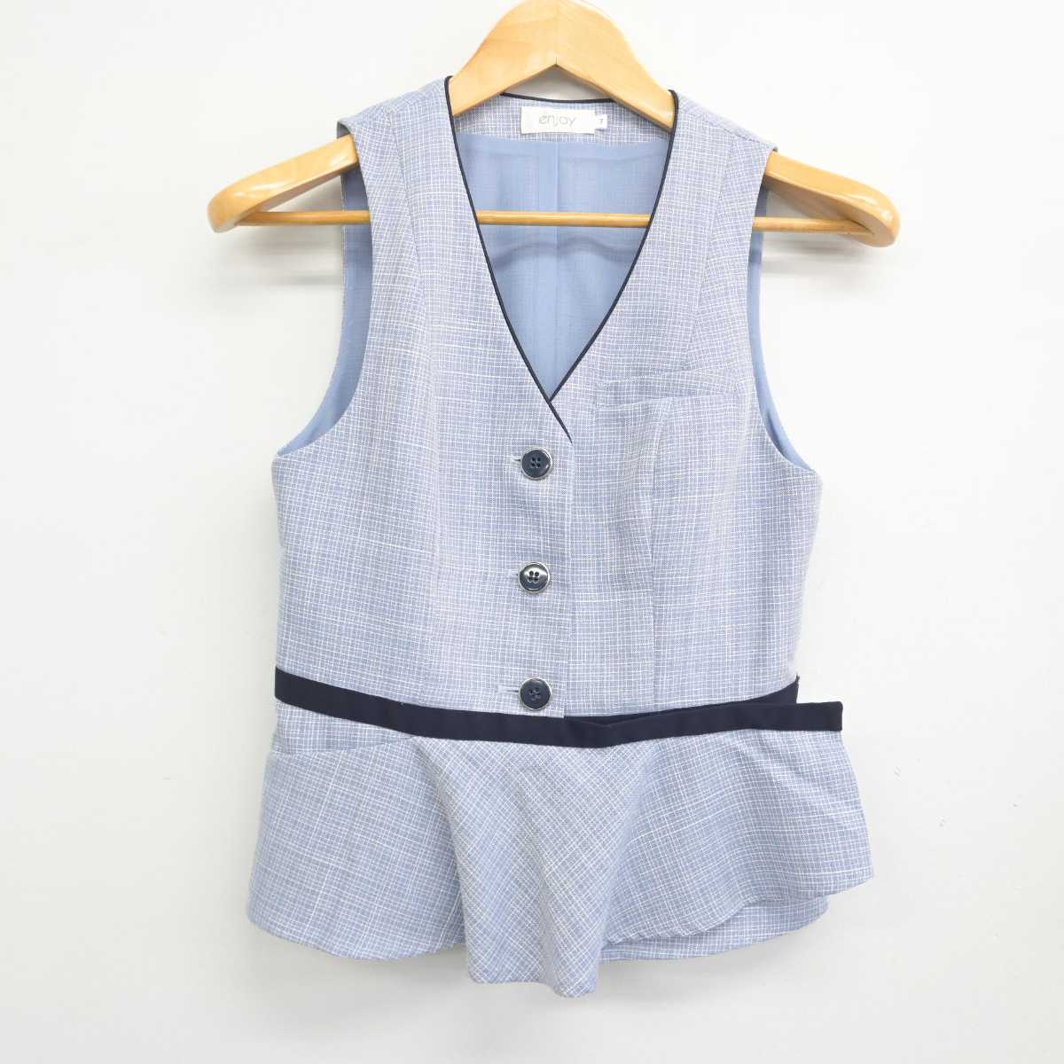 【中古】 事務服 女子制服 2点 (ベスト) sf077773