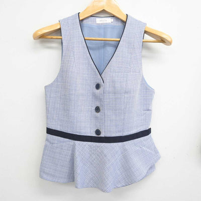 【中古】 事務服 女子制服 2点 (ベスト・スカート) sf077774