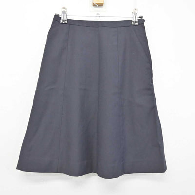 【中古】 事務服 女子制服 2点 (ベスト・スカート) sf077774