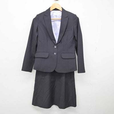 【中古】 事務服 女子制服 3点 (ジャケット・ベスト・スカート) sf077777