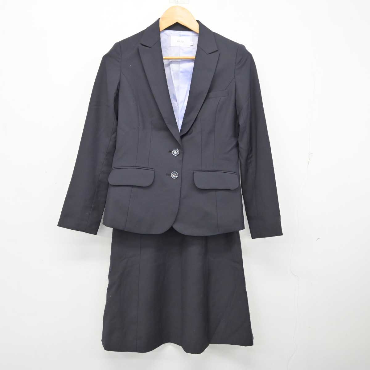 【中古】 事務服 女子制服 3点 (ジャケット・ベスト・スカート) sf077778