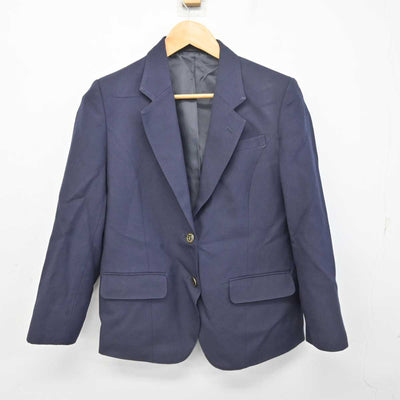 【中古】広島県 広島観音高等学校 女子制服 3点 (ブレザー・スカート) sf077790