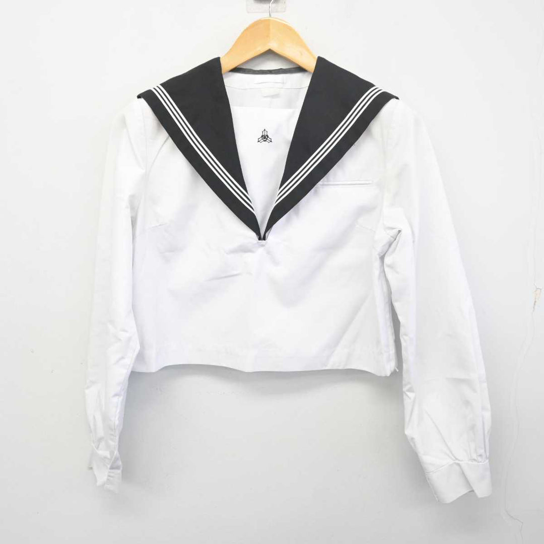 【中古】北海道 札幌稲雲高等学校 女子制服 2点 (セーラー服・スカート) sf077796