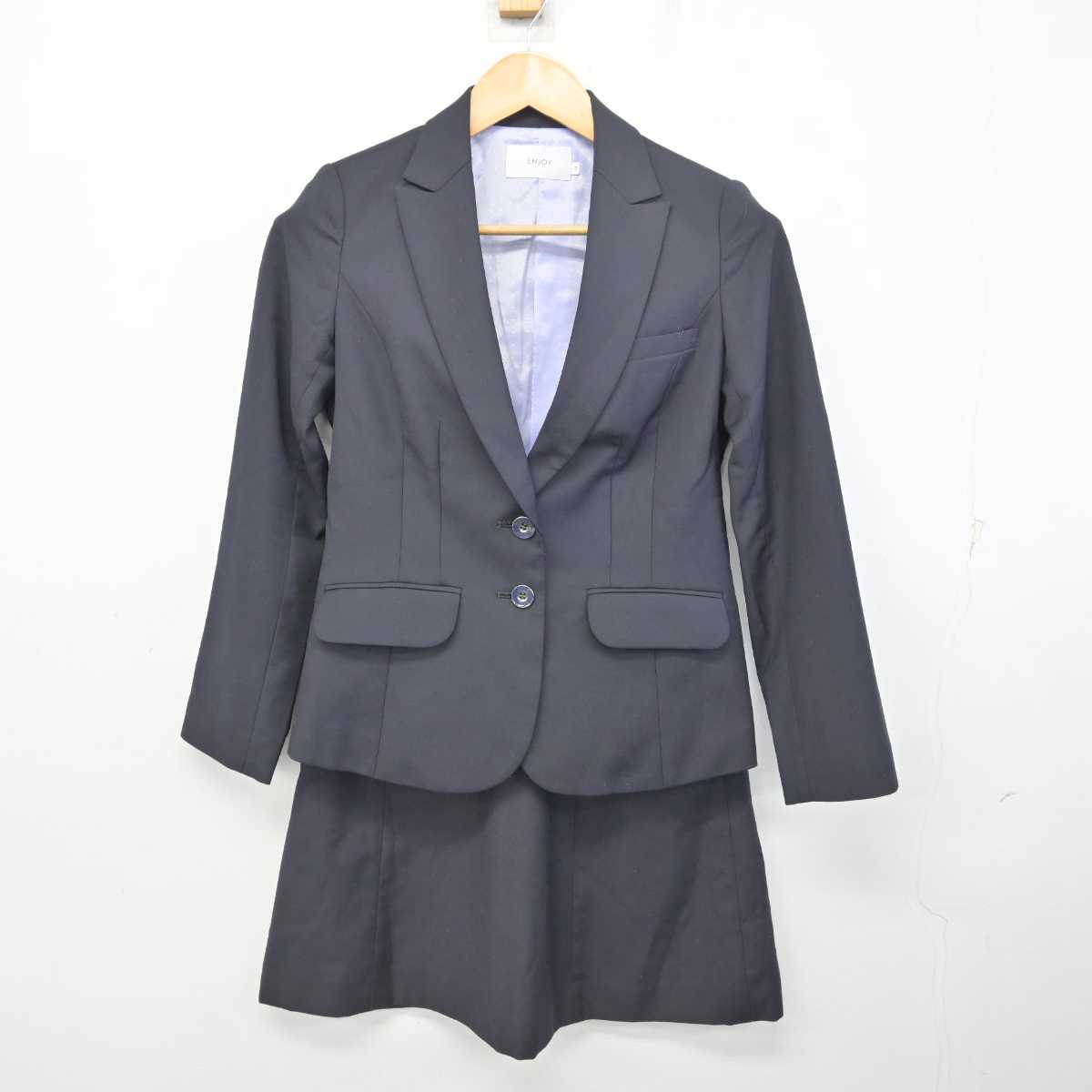 【中古】 事務服 女子制服 3点 (ブレザー・ベスト・スカート) sf077802