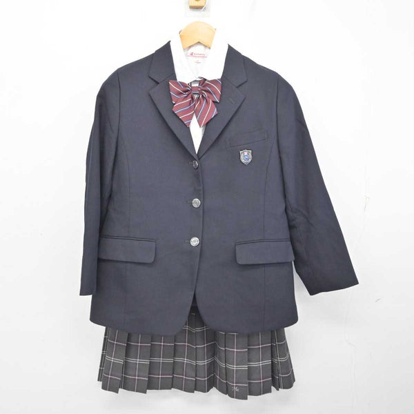 【中古】茨城県 水海道第二高等学校 女子制服 5点 (ブレザー・シャツ・スカート) sf077810 | 中古制服通販パレイド