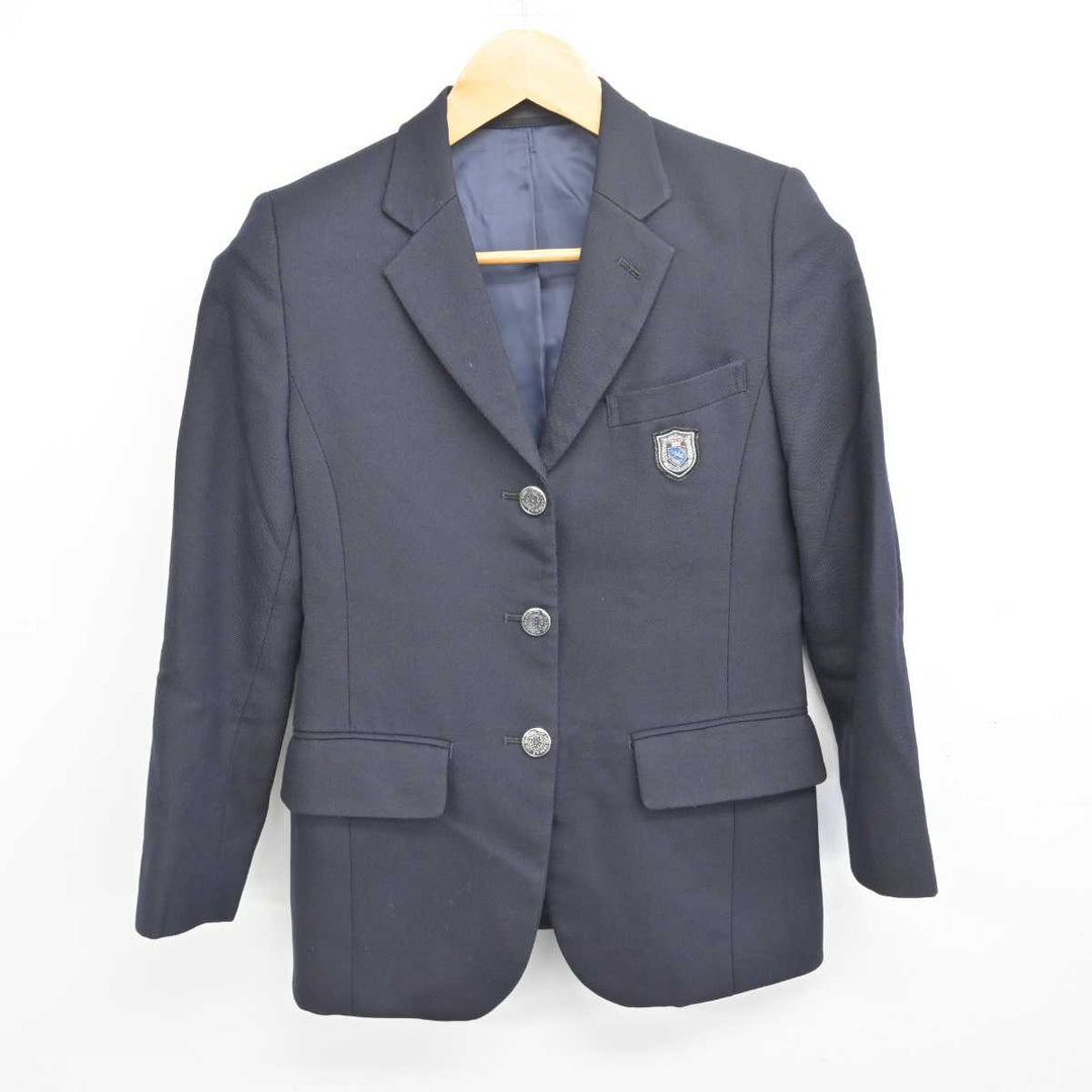 【中古】茨城県 水海道第二高等学校 女子制服 2点 (ブレザー・ニット) sf077811 | 中古制服通販パレイド