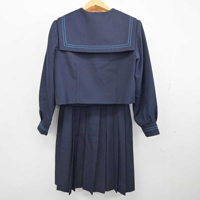 【中古】千葉県 小金北中学校 女子制服 3点 (セーラー服・ジャンパースカート) sf077825