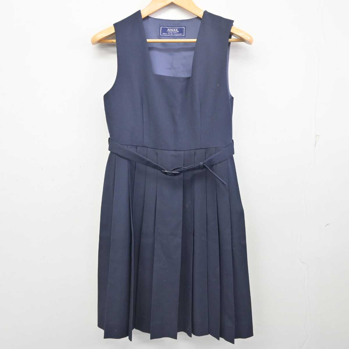 【中古】千葉県 小金北中学校 女子制服 3点 (セーラー服・ジャンパースカート) sf077825