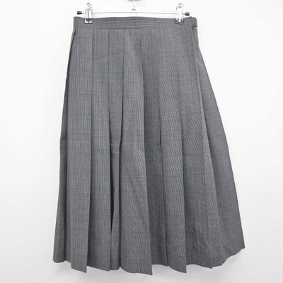 【中古】東京都 松江第四中学校 女子制服 3点 (ニットベスト・シャツ・スカート) sf077830