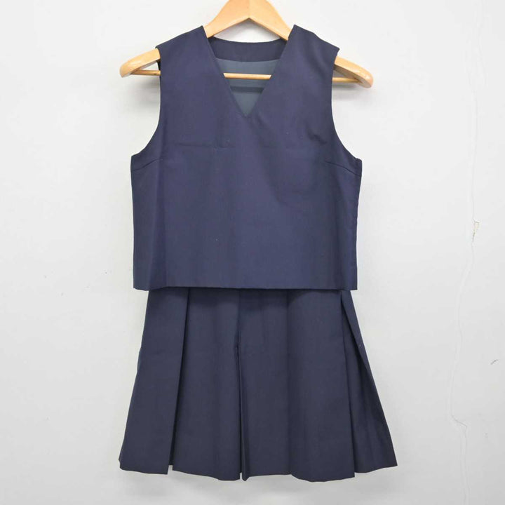 【中古】神奈川県 横浜市立西谷中学校 女子制服 2点 (ベスト・スカート) sf077839 | 中古制服通販パレイド