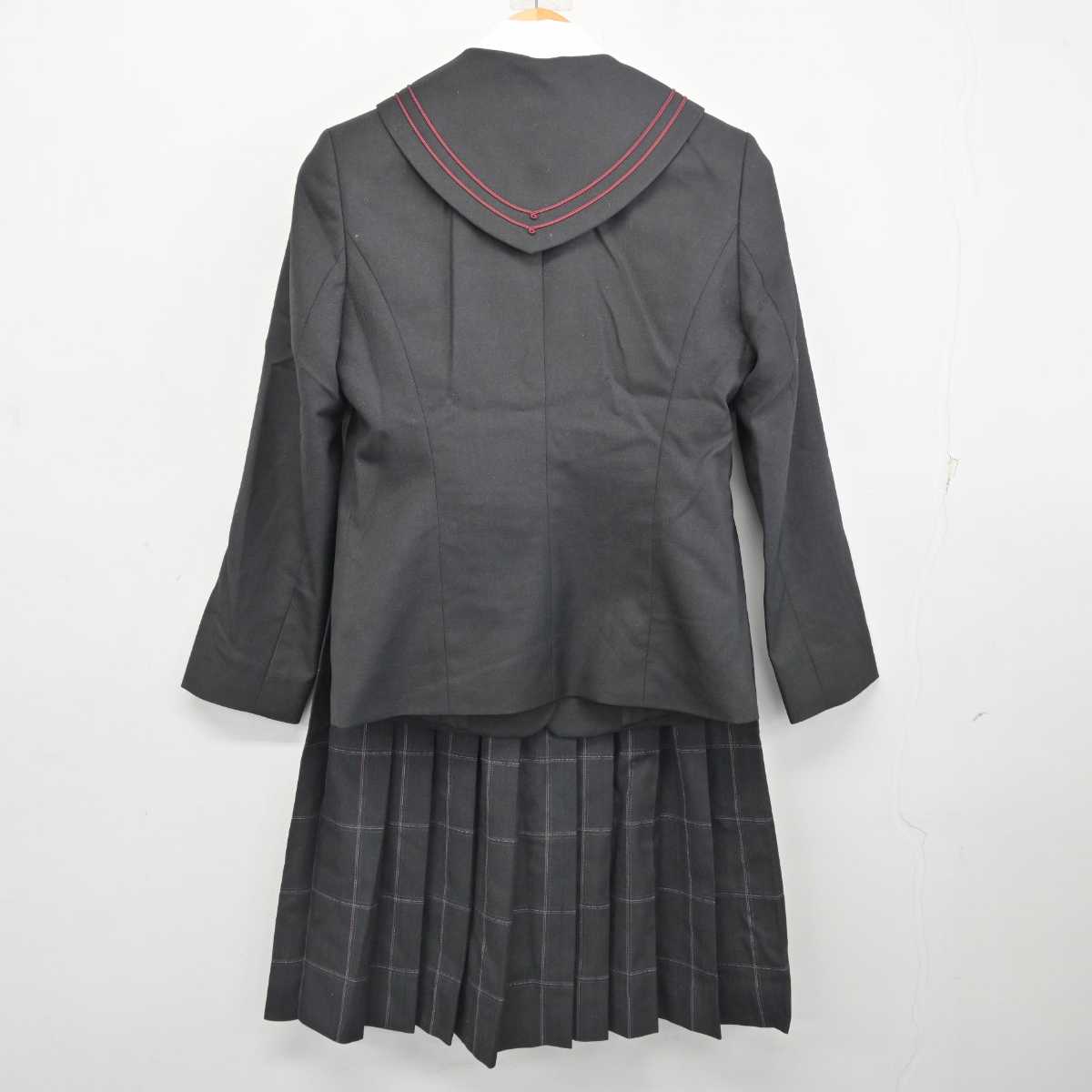 【中古】東京都 滝野川紅葉中学校 女子制服 3点 (ブレザー・シャツ・スカート) sf077850