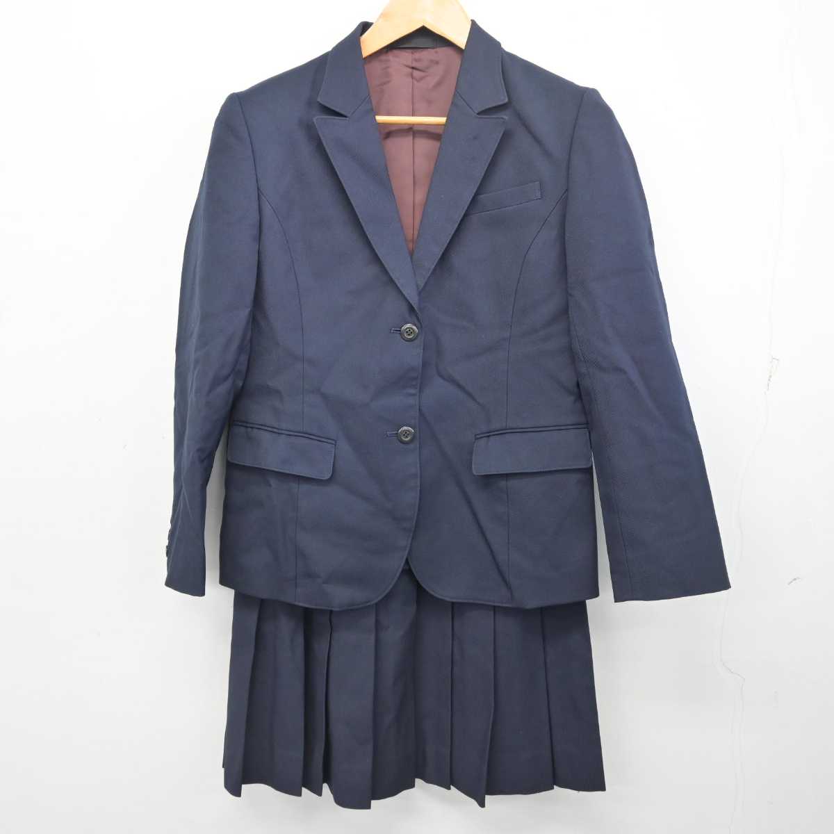 【中古】大阪府 三国丘高等学校 女子制服 4点 (ブレザー・スカート) sf077856