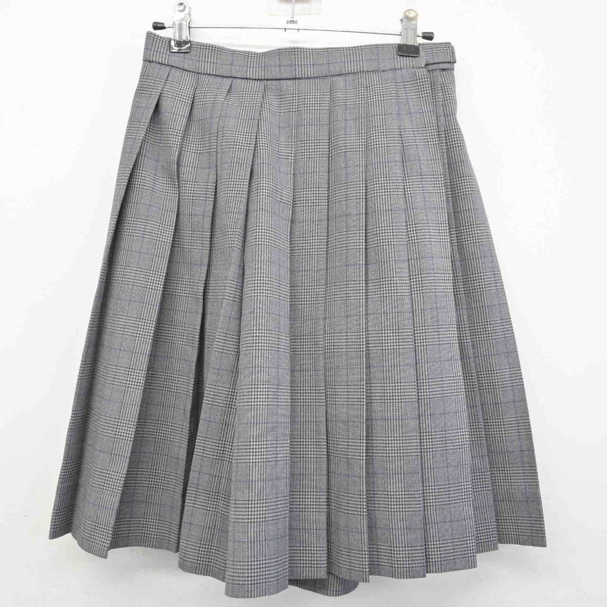 【中古】大阪府 近畿大学附属高等学校 女子制服 2点 (ニット・スカート) sf077862