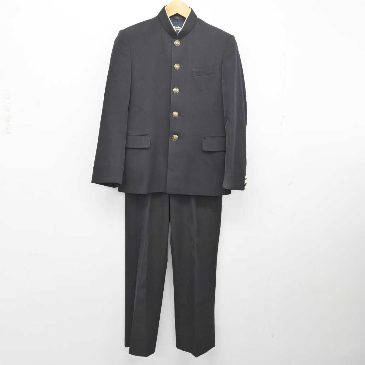 【中古】愛知県 高師台中学校 男子制服 2点 (学ラン・ズボン) sf077868