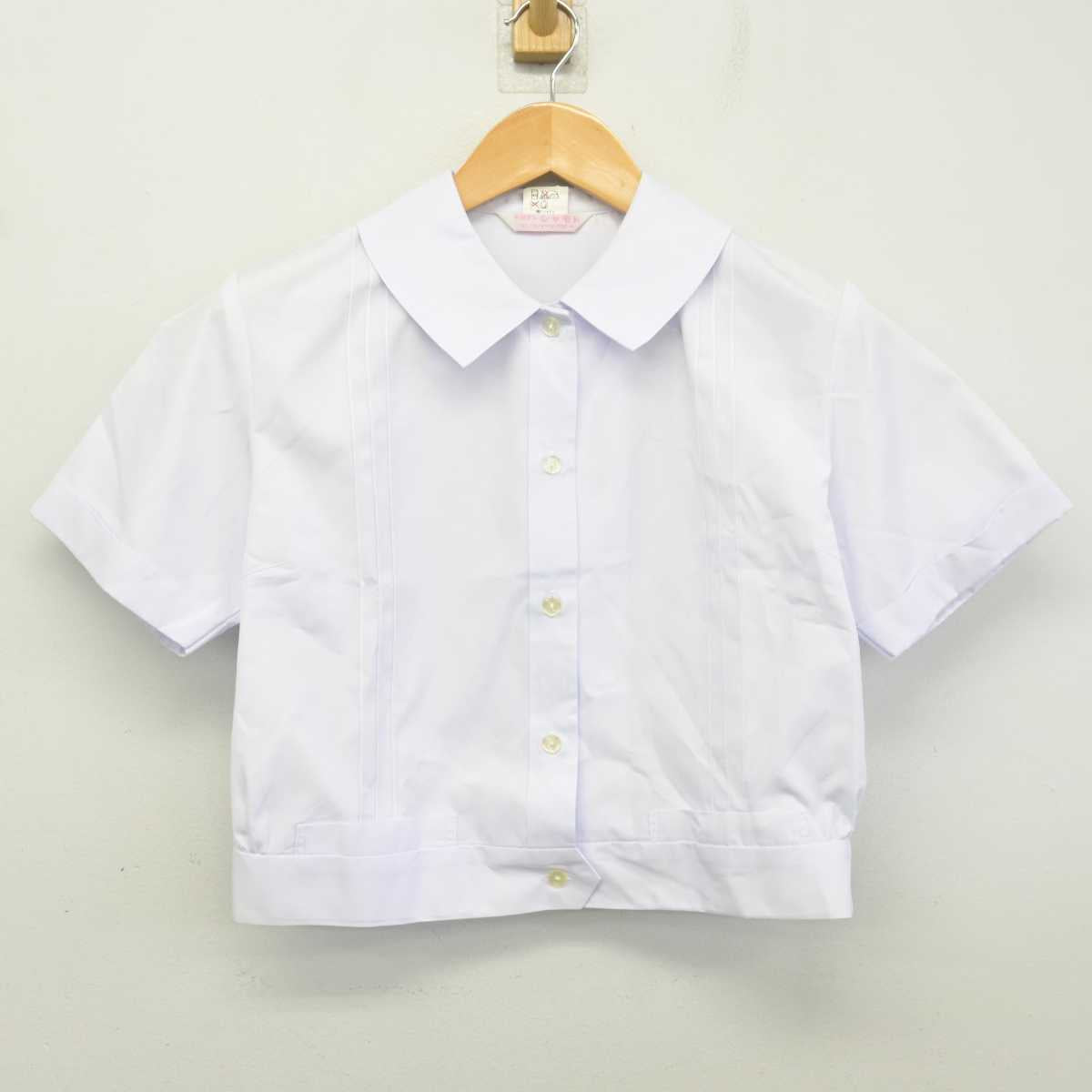 【中古】大阪府 金蘭会高等学校・中学校 女子制服 2点 (シャツ・セーラー服) sf077874