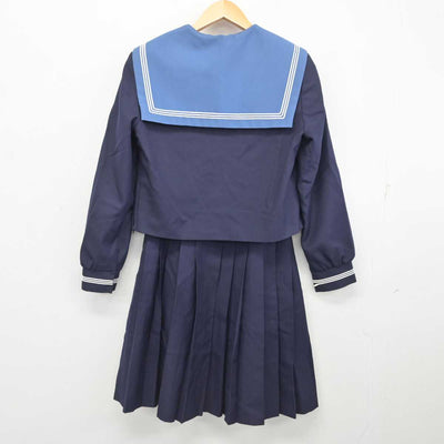 【中古】大阪府 清水谷高等学校 女子制服 4点 (セーラー服・スカート) sf077876