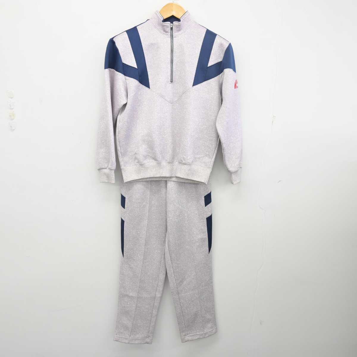 【中古】神奈川県 伊勢原市立中沢中学校 男子制服 2点 (ジャージ 上・ジャージ 下) sf077880