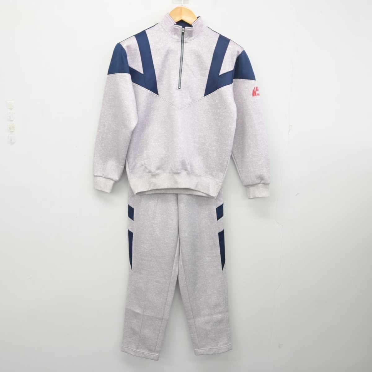 【中古】神奈川県 伊勢原市立中沢中学校 男子制服 2点 (ジャージ 上・ジャージ 下) sf077881