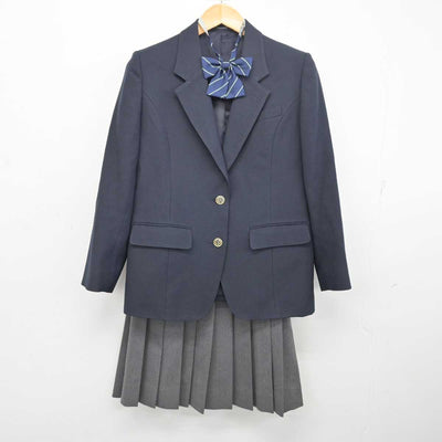 【中古】東京都 片倉高等学校 女子制服 5点 (ブレザー・ベスト・スカート) sf077886