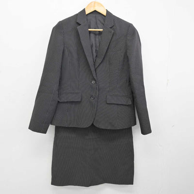 【中古】 事務服 女子制服 3点 (ジャケット・ベスト・スカート) sf077893