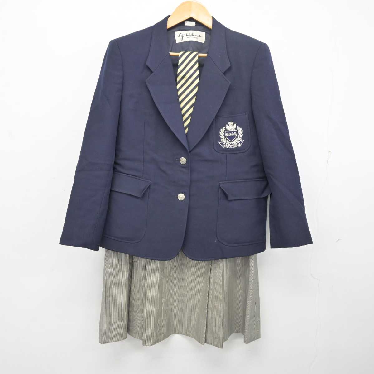 【中古】愛知県 中京大学附属中京高等学校 女子制服 4点 (ブレザー・スカート) sf077899