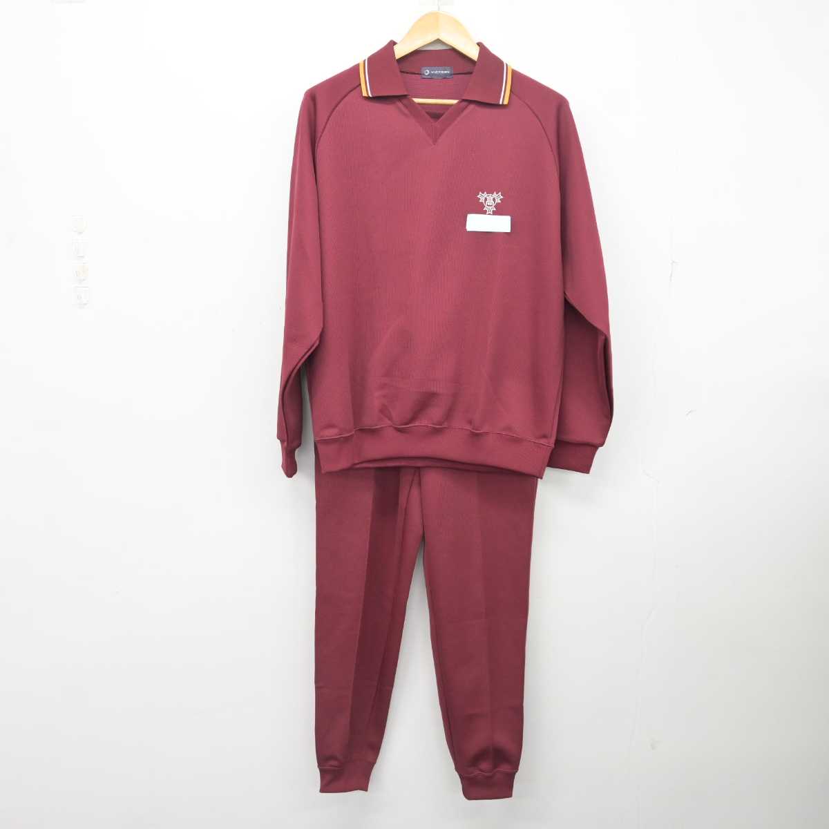 【中古】福岡県 東筑高等学校 女子制服 2点 (ジャージ 上・ジャージ 下) sf077909