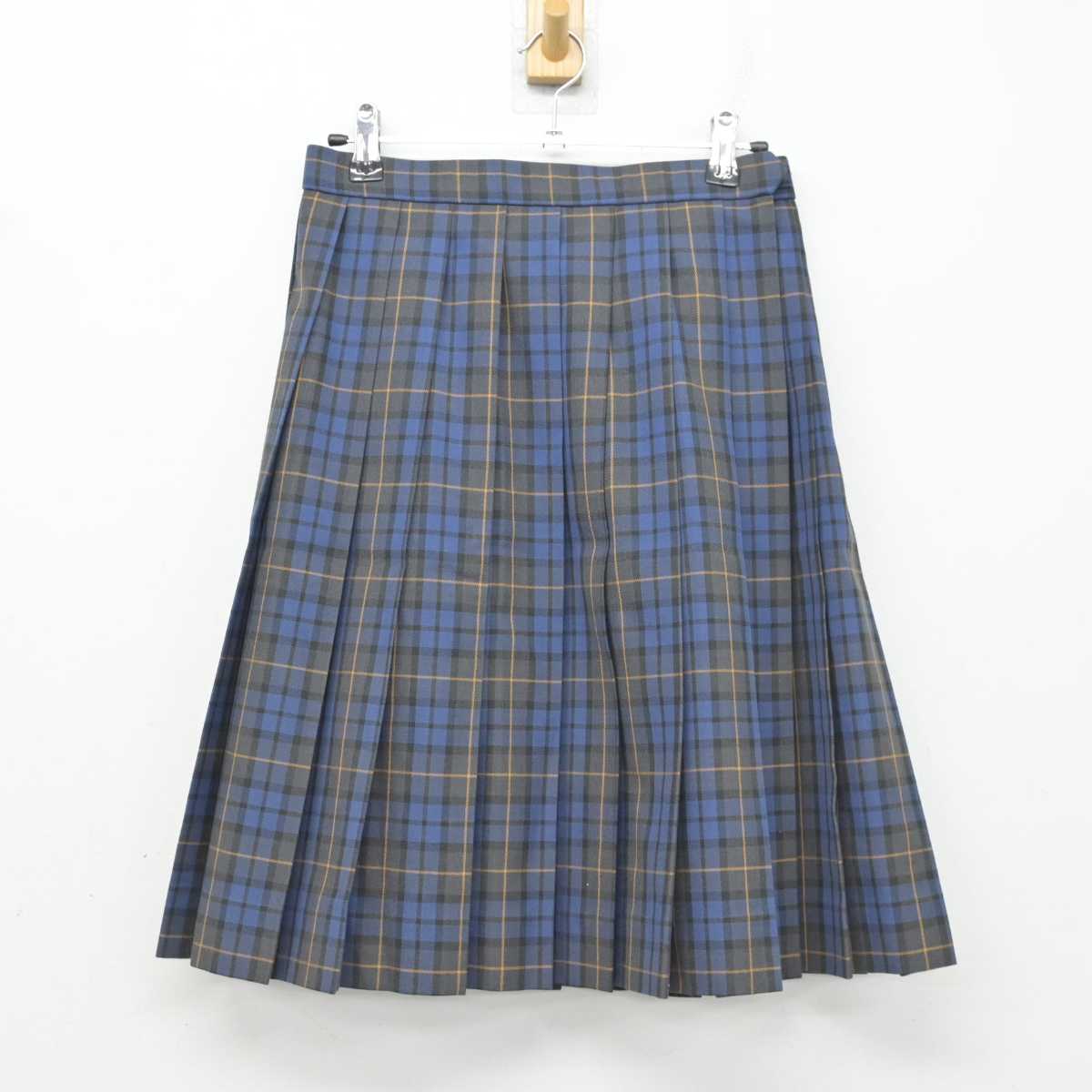 【中古】兵庫県 白川台中学校 女子制服 3点 (ブレザー・シャツ・スカート) sf077920