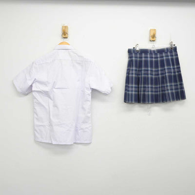 【中古】東京都 永山高等学校 女子制服 2点 (シャツ・スカート) sf077924