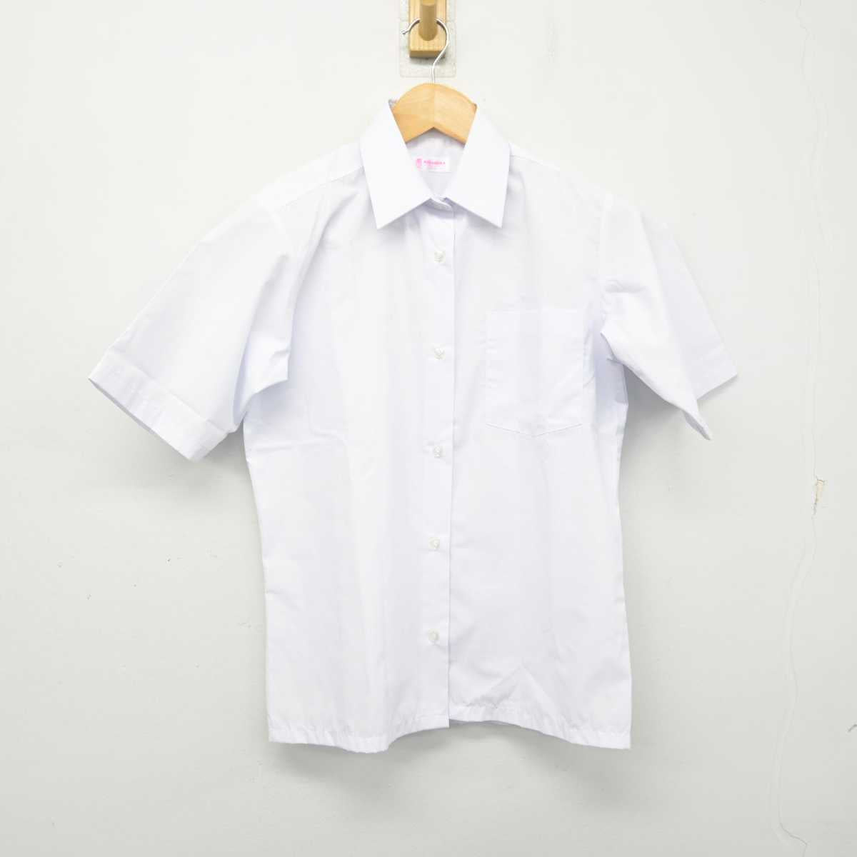 【中古】神奈川県 引地台中学校 女子制服 2点 (シャツ・スカート) sf077929