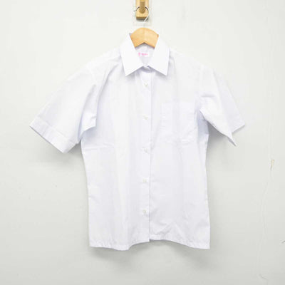 【中古】神奈川県 引地台中学校 女子制服 2点 (シャツ・スカート) sf077929