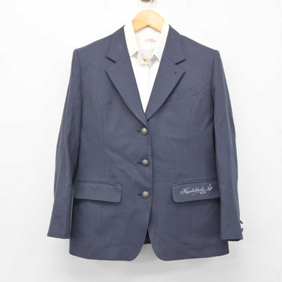 【中古】福岡県 東筑紫学園高等学校 女子制服 2点 (ブレザー・シャツ) sf077936