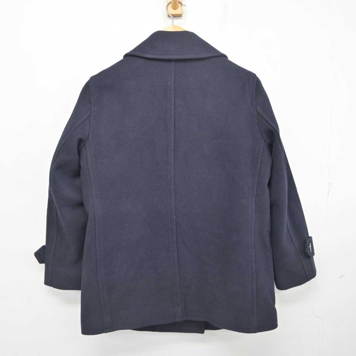 【中古】福岡県 八女学院中学・高等学校 女子制服 1点 (コート) sf077951