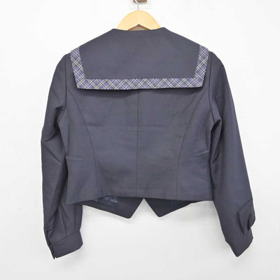 【中古】福岡県 八女学院中学・高等学校 女子制服 4点 (ブレザー・スカート) sf077952