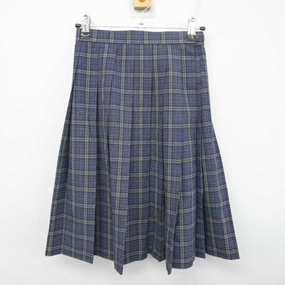 【中古】福岡県 八女学院中学・高等学校 女子制服 4点 (シャツ・スカート) sf077953