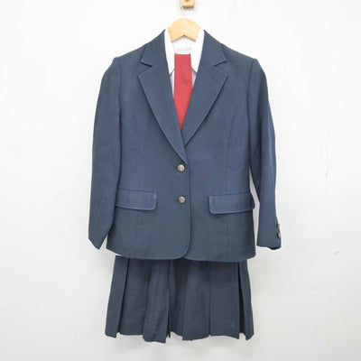 【中古】愛知県 武豊高等学校 女子制服 4点 (ブレザー・シャツ・スカート) sf077964